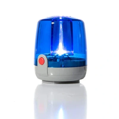 Afbeelding van Rolly Toys 409754 rollyFlashlight knipperlicht (knipperlicht met montagevoet, voor kindervoertuigen, werkt op batterijen) 409761