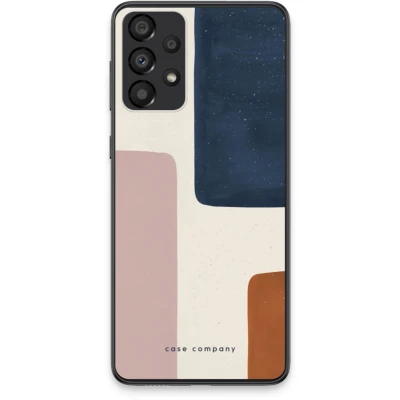 Afbeelding van Case Company® hoesje geschikt voor Samsung Galaxy A33 5G Geo #5 Soft Cover Telefoonhoesje Bescherming aan alle Kanten en Schermrand