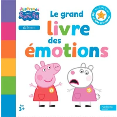 Image de J&#039;apprends avec Peppa Pig Le grand livre des émotions
