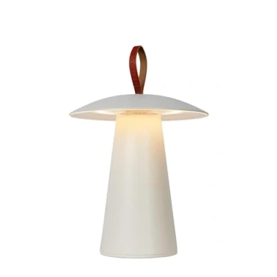 Afbeelding van Lucide La Donna Tafellamp LED Oplaadbaar IP54 Wit