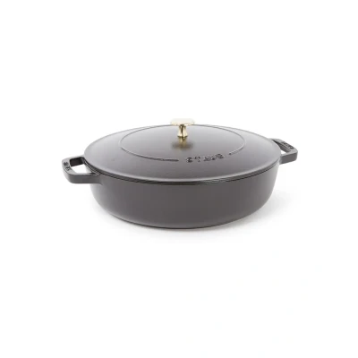 Afbeelding van Staub Chistera Sauteerpan 28 Cm Zwart