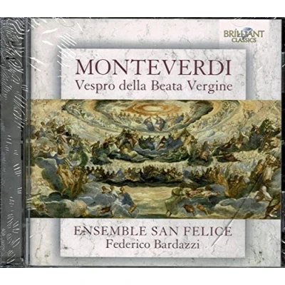 Afbeelding van Ensemble San Felice &amp; Federico Bardazzi Monteverdi: Vespro Della Beata Vergine (CD)