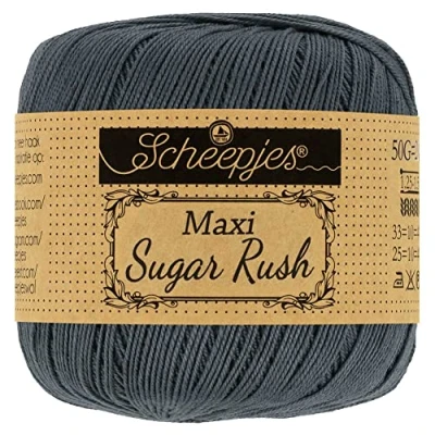 Afbeelding van Wol &amp; Garen Scheepjes Sugar Rush 393 Charcoal
