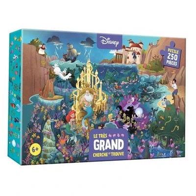 Image de DISNEY Coffret Le très grand Cherche et Trouve Puzzle 250 pièces