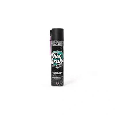 Afbeelding van Muc Off Disc Brake Cleaner Fietsreiniger, 400 ml, zeer efficiënt en sneldrogend, rem remreiniger, reinigt bevochtigt remblokken rotoren