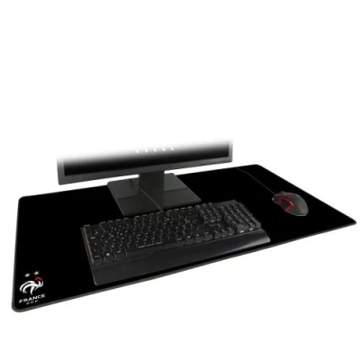 Image de Tapis Konix XXL Officiel FFF Noir pour souris gaming