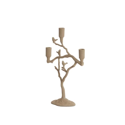 Afbeelding van Light &amp; Living Kandelaar JARDIA 26x11x42cm Bruin