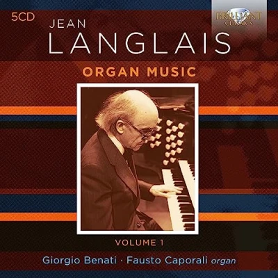 Afbeelding van Fausto Caporali &amp; Giorgio Benati Langlais: Organ Music, Volume 1 (5 CD)