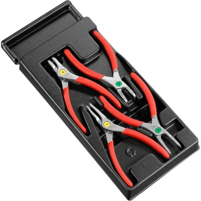 Image de FACOM MOD.PCPB module pince à circlips avec mâchoires droites et courbes 4 pièces