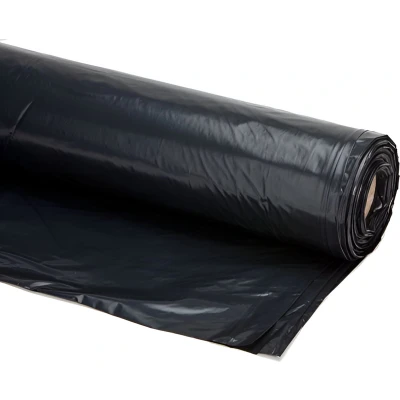 Afbeelding van Inpakfolie Zwart 6 x 50 mtr. T100 Folierol Wikkelfolie