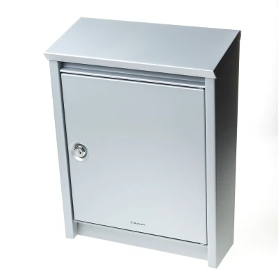 Afbeelding van Brievenbus zilvergrijs D110