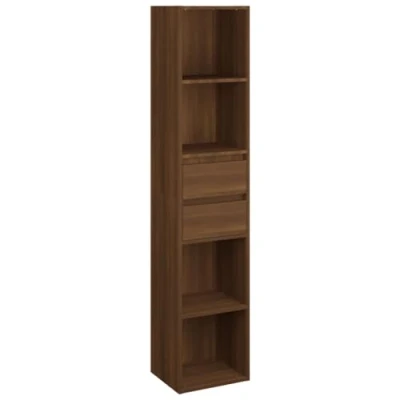 Afbeelding van vidaXL Boekenkast eiken bruin 36x30x171 cm bewerkt hout