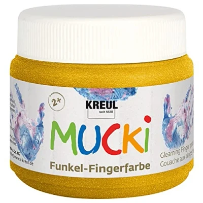 Afbeelding van Mucki Vingerverf Goud Metallic, 150ml