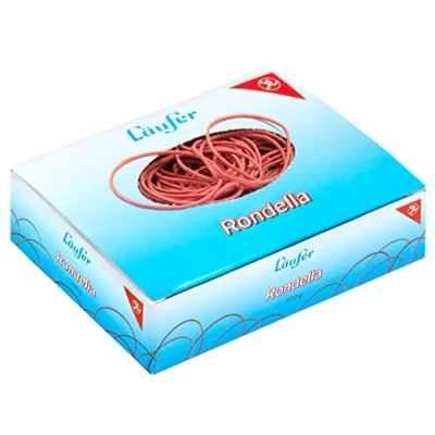 Afbeelding van Läufer 50547 Rondella No. 10, diameter 65 mm, doos 100g, rood, bijzonder duurzaam