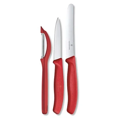 Afbeelding van Victorinox Messenset Swiss Classic Rood 3 Delig