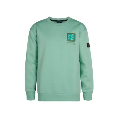 Afbeelding van Petrol Industries Jongens Backprint Sweater Pocono Blauw Maat 104