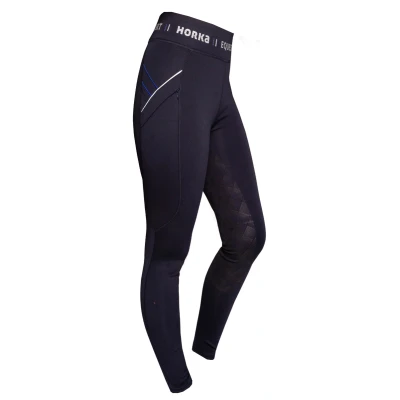 Image de Horka Legging d&#039;Équitation Jubilee Dames Bleu 34