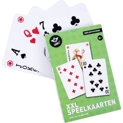 Afbeelding van XXL speelkaarten 18,5x 12cm
