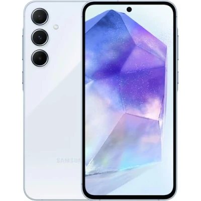 Afbeelding van Samsung Galaxy A55 5G 128GB Lichtblauw Los Toestel Simlockvrij 2 Jaar Garantie Geen Verzendkosten &amp; Morgen In Huis Mobiele Telefoon