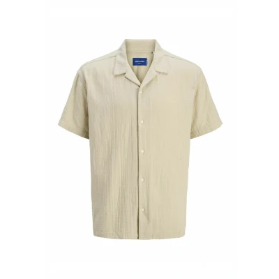 Afbeelding van Jack &amp; Jones Relaxed FIT Overhemd, Heren, Maat: Medium, Safari