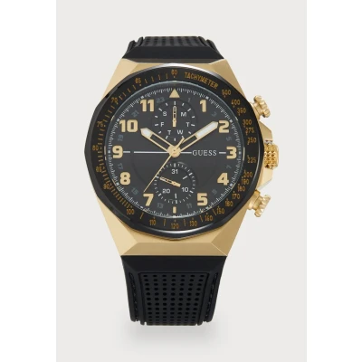 Afbeelding van Guess Horloge, Heren, Maat: One Size, Black