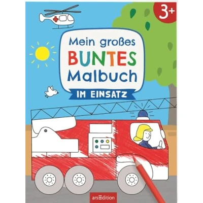 Afbeelding van Mein großes buntes Malbuch Im Einsatz