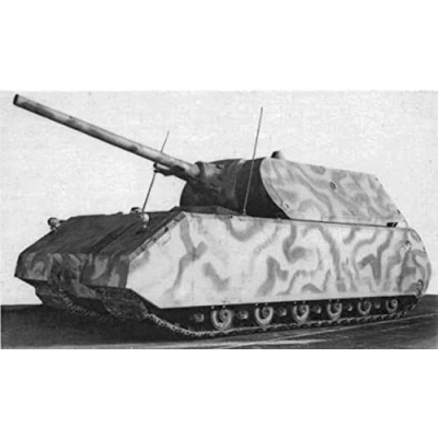 Afbeelding van 1:72 Zvezda 5073 Maus Super Heavy German Tank Plastic Modelbouwpakket