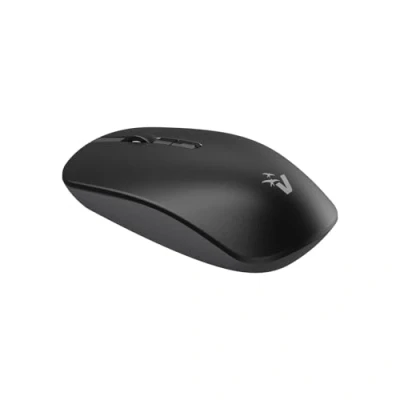 Afbeelding van VulTech MW 10 Draadloze optische muis, 1600 dpi, 2,4 GHz, met 3 toetsen + scrollwiel DPI schakelaar, tweehandig, voor laptop/laptop, MacBook, zwart