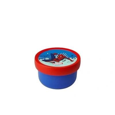 Image de Mepal Fruitbox Campus Boîte à gouter pour enfants Lavable au lave vaisselle et convient micro ondes Sans BPA 300 ml Spiderman