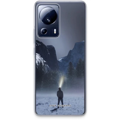 Afbeelding van Case Company® hoesje geschikt voor Xiaomi 13 Lite Wanderlust Soft Cover Telefoonhoesje Bescherming aan alle Kanten en Schermrand