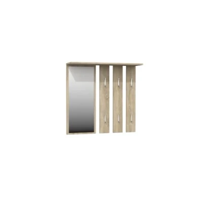 Afbeelding van Topeshop, Hangers, OPAL WIESZAK SONOMA Kleerhanger Eik (10 x)