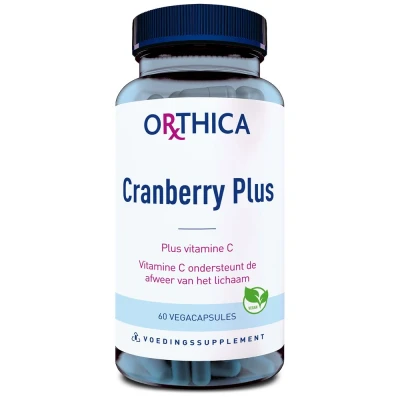Afbeelding van Orthica Cranberry Plus Vegacapsules 60VCP