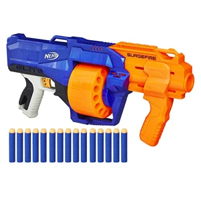 Afbeelding van Nerf Elite Surgefire en darts
