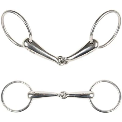 Image de Harry&#039;s Horse Mors de Filet Caoutchouc Léger 16mm 10,5cm