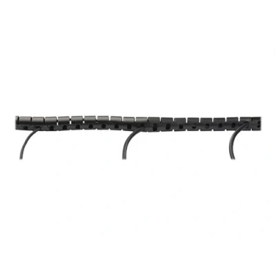 Image de StarTech.com Gaine spirale range câble en noir 25 m Diamètre de 45 mm Avec outil pour insérer les câbles (CMSCOILED4) Kit gaines 2.5