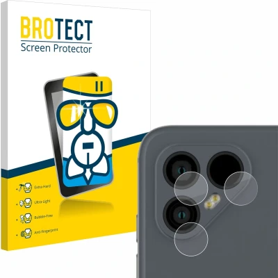 Afbeelding van BROTECT Screenprotector voor Fairphone 4 (ALLEEN Camera Lens) Folie Beschermfolie Beschermglas transparant