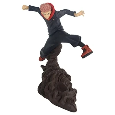 Afbeelding van Bandai Jujutsu Kaisen Yuji Itadori Combination Battle Figuur Zwart