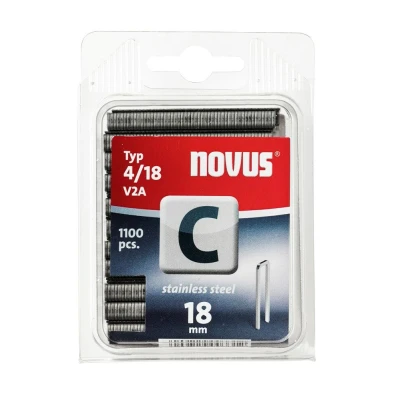 Afbeelding van Novus C4/18 nieten 18mm (Per 1100 stuks)