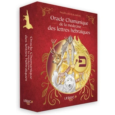 Image de Oracle chamanique de la médecine des lettres hébraïques