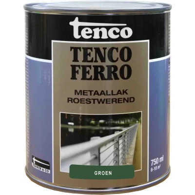 Afbeelding van Tenco Tencoferro 0,75 ltr groen Grondverf en Menie