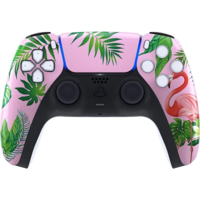 Afbeelding van Clever Gaming PS5 Draadloze Dualsense Controller Flamingo Custom