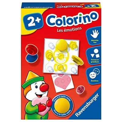 Image de Jeu découverte Ravensburger Colorino Les émotions