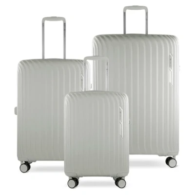 Afbeelding van bugatti Hera harde Koffer met 4 wielen (S,M,L), lichte reiskoffer, Crème,