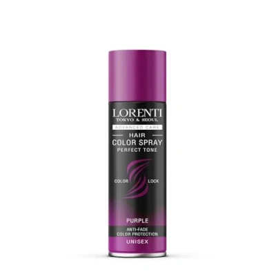 Afbeelding van LORENTI TOKYO &amp; SEOUL Color Hair Kleurspray 150 ml voor verkleden en make up carnaval, Halloween themafeest, wasbaar, Spray