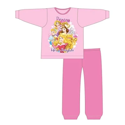 Afbeelding van Disney Prinsessenpyjama Roze 100% katoen voor meisjes,