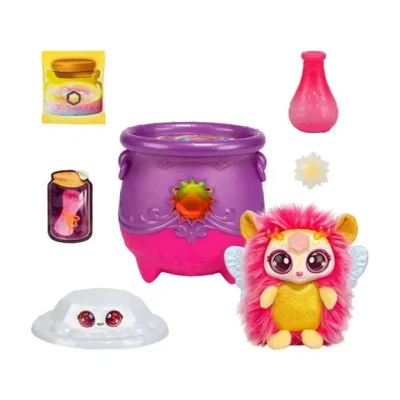Afbeelding van Magic Mixies Magical Gem Surprise Magische Toverketel Zon Maak je Mixie Plushie