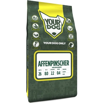 Afbeelding van Yourdog Affenpinscher Volwassen 6 KG (406277)