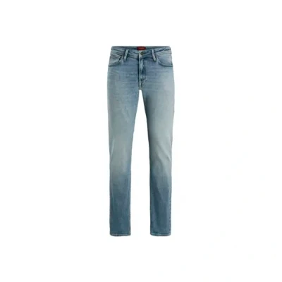 Afbeelding van Jack &amp; Jones heren clark jeans original regular rise denim blauw 678