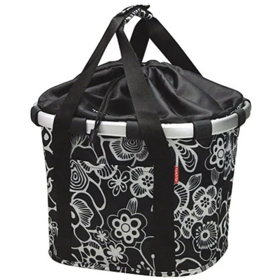 Afbeelding van KlickFix Reisenthel Fietsmand, fleur/black