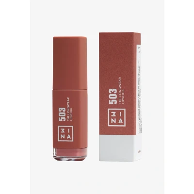 Afbeelding van 3ina THE Longwear Lipstick Vloeibare lippenstift, Maat: 6 ml, 503 nude